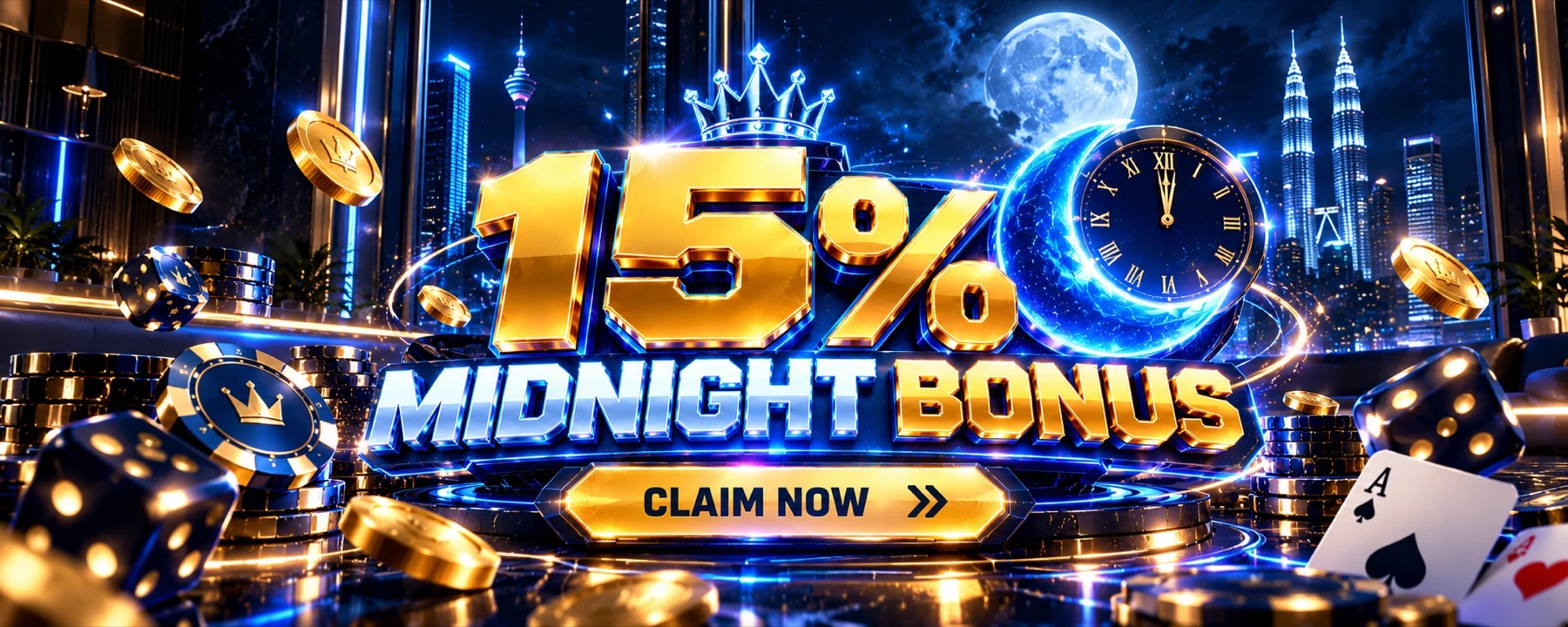 Midnight Bonus 15%