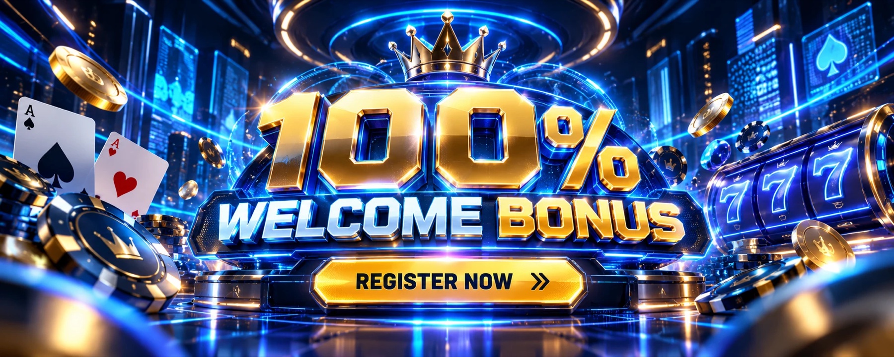 100% Welcome Bonus